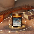 Santa's Workshop Soy Candle — Amber Jar Holiday Scent