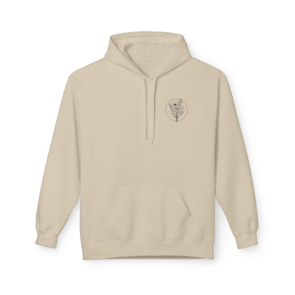 Slow Morning Society™ Minimalist Floral Hoodie