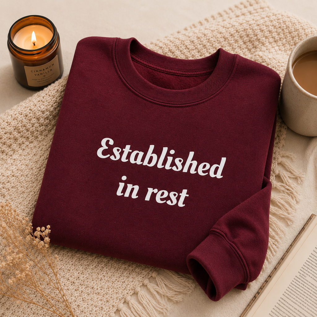 Established in Rest™ | Oversized Wellness Crewneck