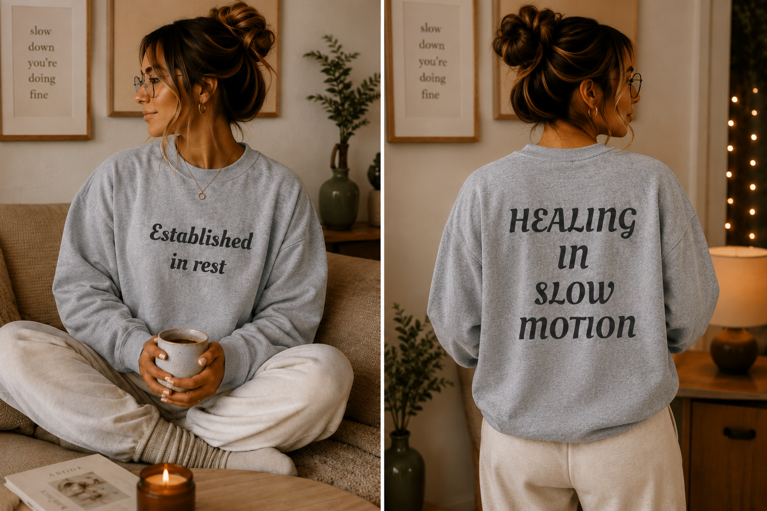 Established in Rest™ | Oversized Wellness Crewneck