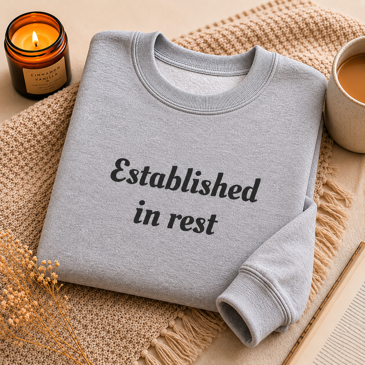 Established in Rest™ | Oversized Wellness Crewneck