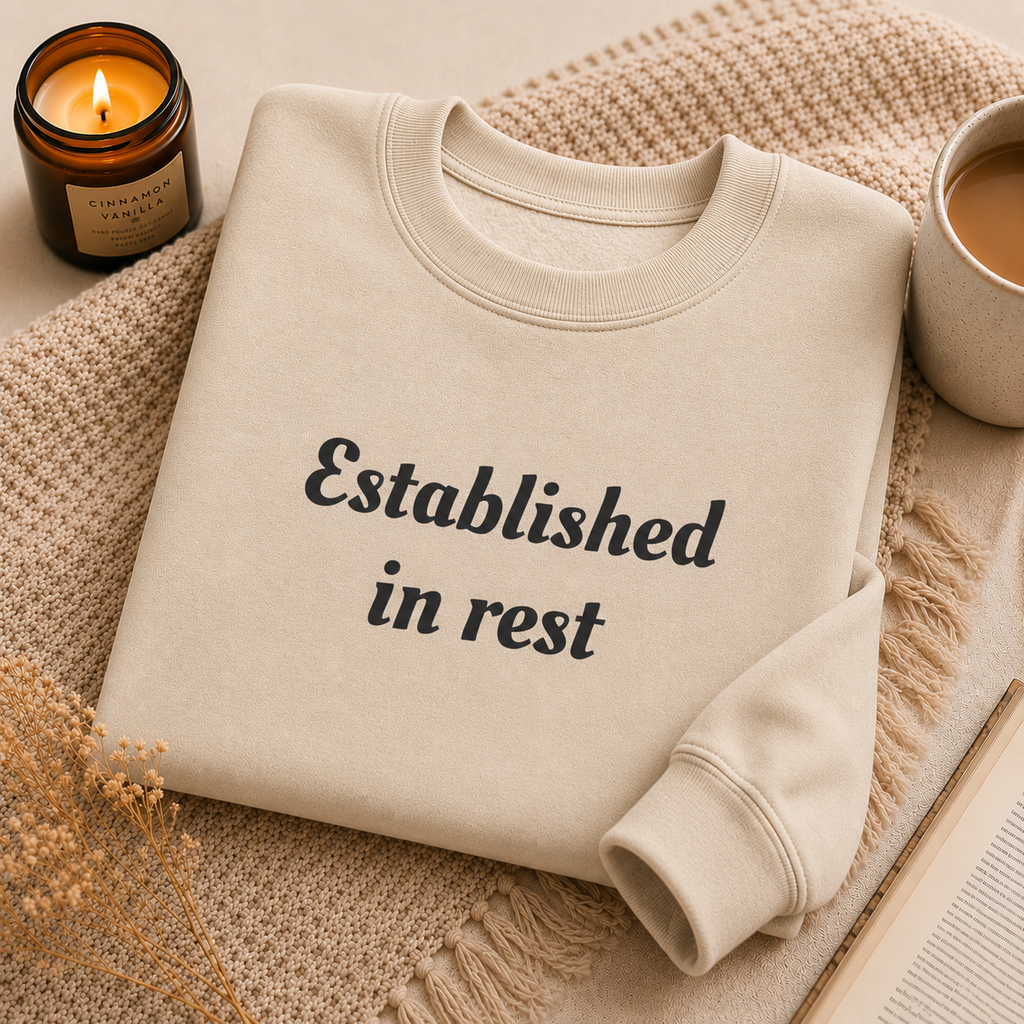 Established in Rest™ | Oversized Wellness Crewneck