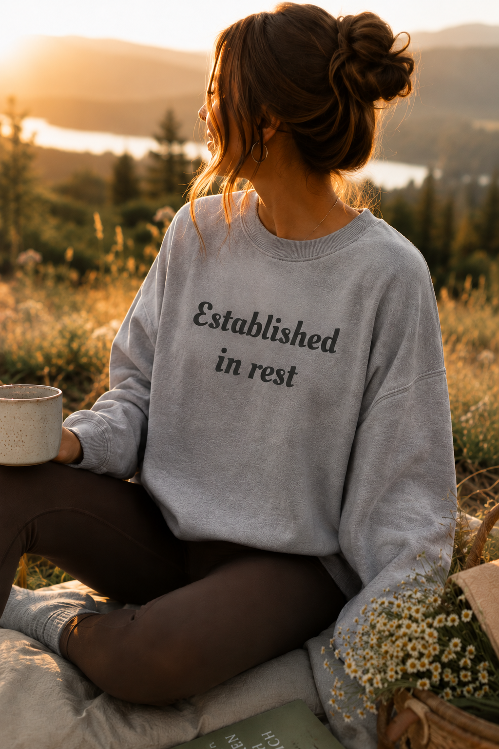 Established in Rest™ | Oversized Wellness Crewneck